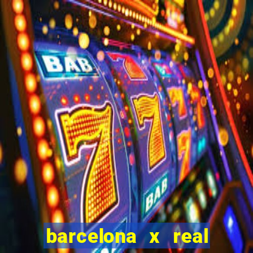 barcelona x real madrid ao vivo futemax